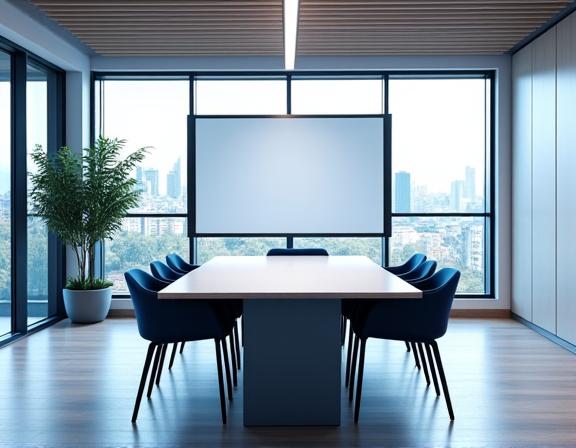 Modernes und professionelles Besprechungszimmer bei Alpine Wealth Strategists.